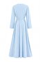 Light Blue 2-Piece Dressing Gown+Nightgown Viscose Knitted Nightgown Thmaw27Gc00003 - 12