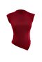 Siyah-Ekru-Bordo 3'lü Paket Fitted/Vücuda Oturan Dik Yaka Örme Bluz TWOSS26BZ01131 - 14