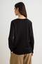 Black Basic Crew Neck Knitwear Sweater Twoaw27Kz00250 - 4