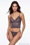 Gray Lace Capless Underwear Set Thmaw27Cc00023 - 2