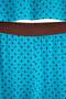 Turquoise 100% Cotton Polka Dot Waist Elastic Detailed Knitted Pajama Set Thmss26Pt00059 - 6