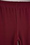 Burgundy Interlock Soft Touch Knitted Girls' Sweatpants Tkdaw27Ea00022 - 2