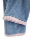 Light Blue Color Block Wellsoft Knitted Pajamas Set Thmaw27Pt00110 - 6