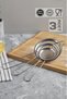 Set of 3 Stainless Steel Small Strainer Colanders (6 - 8 - 10 cm) - 4
