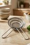 Set of 3 Stainless Steel Small Strainer Colanders (6 - 8 - 10 cm)