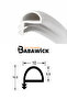 Wooden Door Frame American Panel Door Seal 5 Meters White - 2