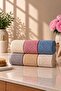 Home Kismi̇ Velvet Cotton Towel /6 Pieces Pvc 50X90