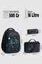My Polo 2075 3-Piece Set Boys' Primary School Bag with Pen Holder and Lunch Bag Backpack Dark Blue - 7