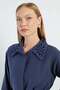 Fullamodest Embroidered Tie-Waist Shirt - 7