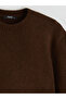 Esvab • Modern & Distinctive Zero Roba Collar Loose Fit Women's Knitwear Sweater - 7