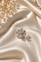 Flower Model Crystal Button (5 Pieces) - 3