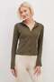 Finger-Loop Diving Fabric Slim Fit Jacket - 6