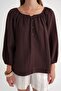 Mixray Buttoned Muslin Blouse - 3
