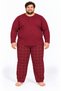 Men's High Quality Interlock Combed Cotton Plus Size Pajama Set 18562