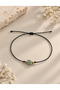 Cancer Zodiac Sign Real Natural Aventurine Stone Lucky Bracelet - 2