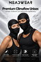 Climaflow Summer Balaclava Black – Breathable Under-Helmet Biker Mask, Unisex - 3