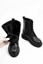 Non-Slip Rubber Stitched Orthopedic Sole Fur Lined Zippered Waterproof Guaranteed Women's Boots Iarnă
