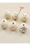 20mm 20pcs Smiling Face Wooden Beads Round Expression Loose Beads For Jewelry Making DIY Creative Ha - 3