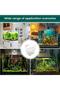 Aquarium Plant Holder Transparent Aquarium Decorations Pot Aquatic Plants Holder knob-style Lands... - 5