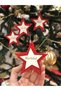 4Pcs Christmas Pine Tree Ornament Money Peace Health Happiness New Year's Ornament - 2