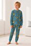 Boys' 100% Cotton Tiger Adventure Pajama Set - 3