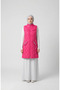 Quilted Vest 4949-01 Fuchsia - 4
