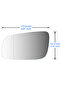 For 1996-04 VW Golf MK4 Convex Heated Wing Door Rearview Mirror Glass Left Side - 5