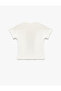 Short Sleeve Crew Neck Cotton Ataturk Printed T-Shirt - 2