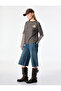Comfortable Fit Long Sleeve Layered Printed Crew Neck Striped T-Shirt - 3