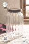 Erdek Borosilicate Glass Multi-Purpose Pantry Jar with Acacia Lid 1200 ml - 2