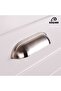 Mussel Inox 128 mm Handle Luxury Country Kitchen Furniture Cabinet Drawer Handle - 5