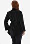 Women's Plus Size Trench Coat 24Ksl9392 - 5