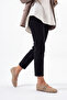 Women's Cross Strap Ballerinas Niroza Beige Suede - 4