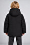 Boys Black Fur Lined Waterproof & Windproof Hooded 3-Pocket Winter Coats & Parkas - 5