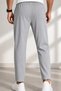 Men's Pants Elastic Waist Jogger Pants Fit Pants with Pockets Men-Jogger - 4