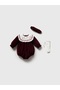 Amélie Embroidered Velvet Romper Set - 6