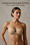 Low-Cut/Evening Dress Enhancing and Lifting Bra with High Adhesive Feature and Clasp