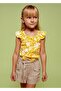 Girl's Cream Shorts 3252