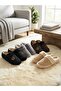 Embroidered Velvet House Slippers |   Winter Unisex House Slippers |   Non-Slip Base - 3