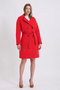 Pomegranate Flower Cashmere Coat
