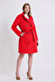 Pomegranate Flower Cashmere Coat - 2