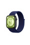 Huawei Fit 4 Mesh Hook and Loop Strap - Navy Blue-Purple
