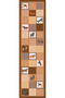 Camel Rider's Dream Patterned Silky Rayon Scarf - 2