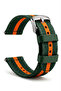 20mm Compatible with Watches Nato Fabric Textile Watch Band Strap F32Gr - 2