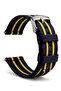 24mm Compatible with Watches Nato Fabric Textile Watch Band Strap F32Gr - 2