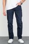 Men's Navy Blue Regular Fit Relaxed Cut Stretchy Lycra Denim Jeans Jeans Pants Hlthe003005