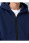 Unisex Kids Navy Blue 3ip Thick Fleece Cardigan - 3
