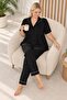 Maternity Lahusa Pleated Short Sleeve Bamboo Pajama Set - 2