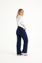 Sorane Navy Blue Winter Fleece-Lined Sweatpants - 5