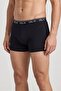 Men's Black External Elastic Boxer Briefs - 2